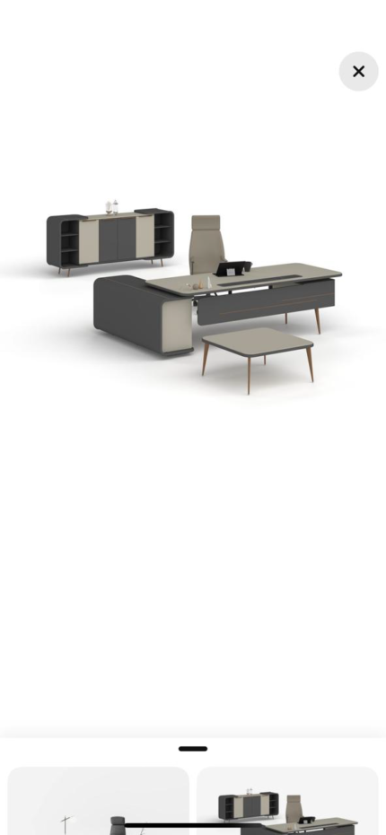 Office Desk - Blank 18